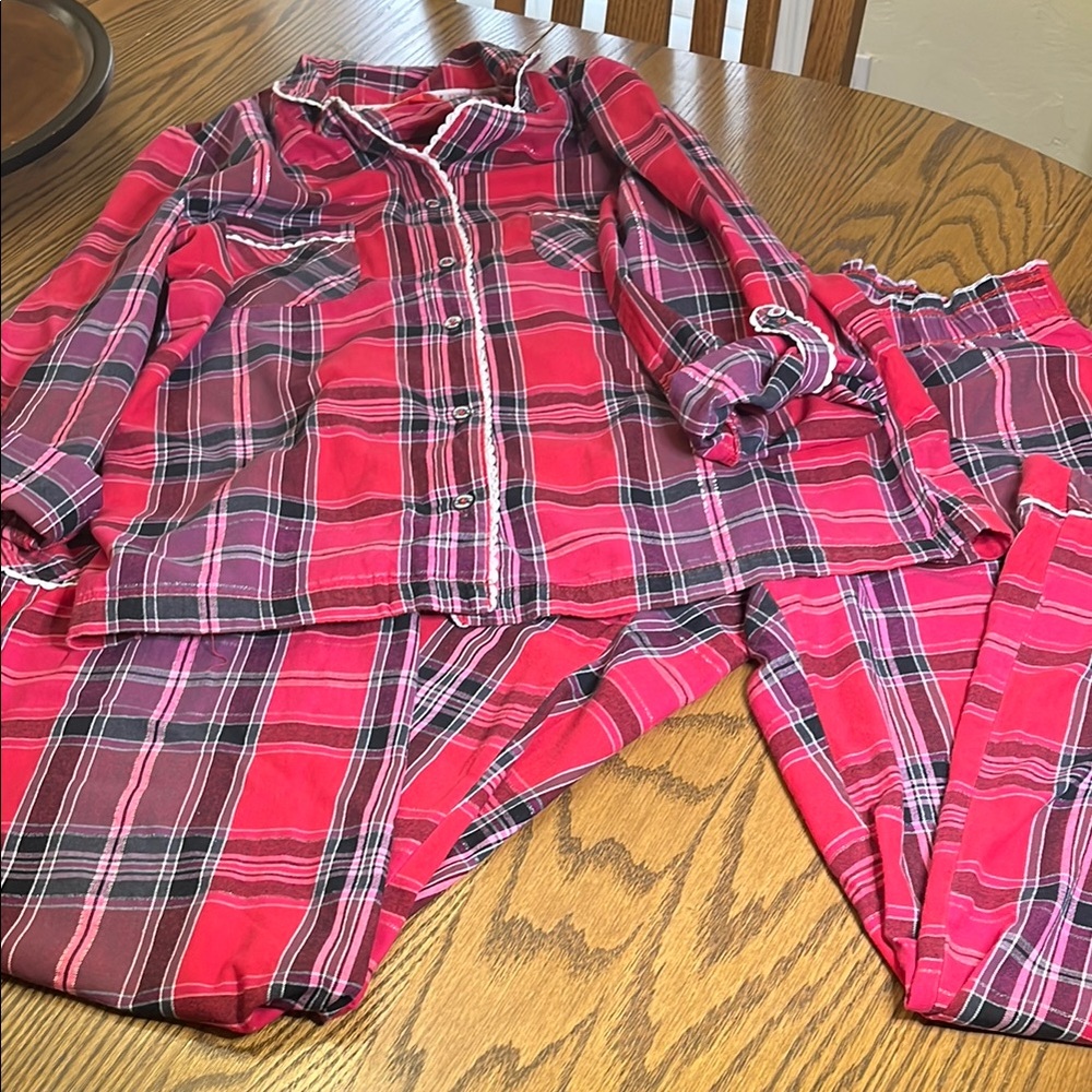 Victoria’s Secret Plaid Red Pajamas